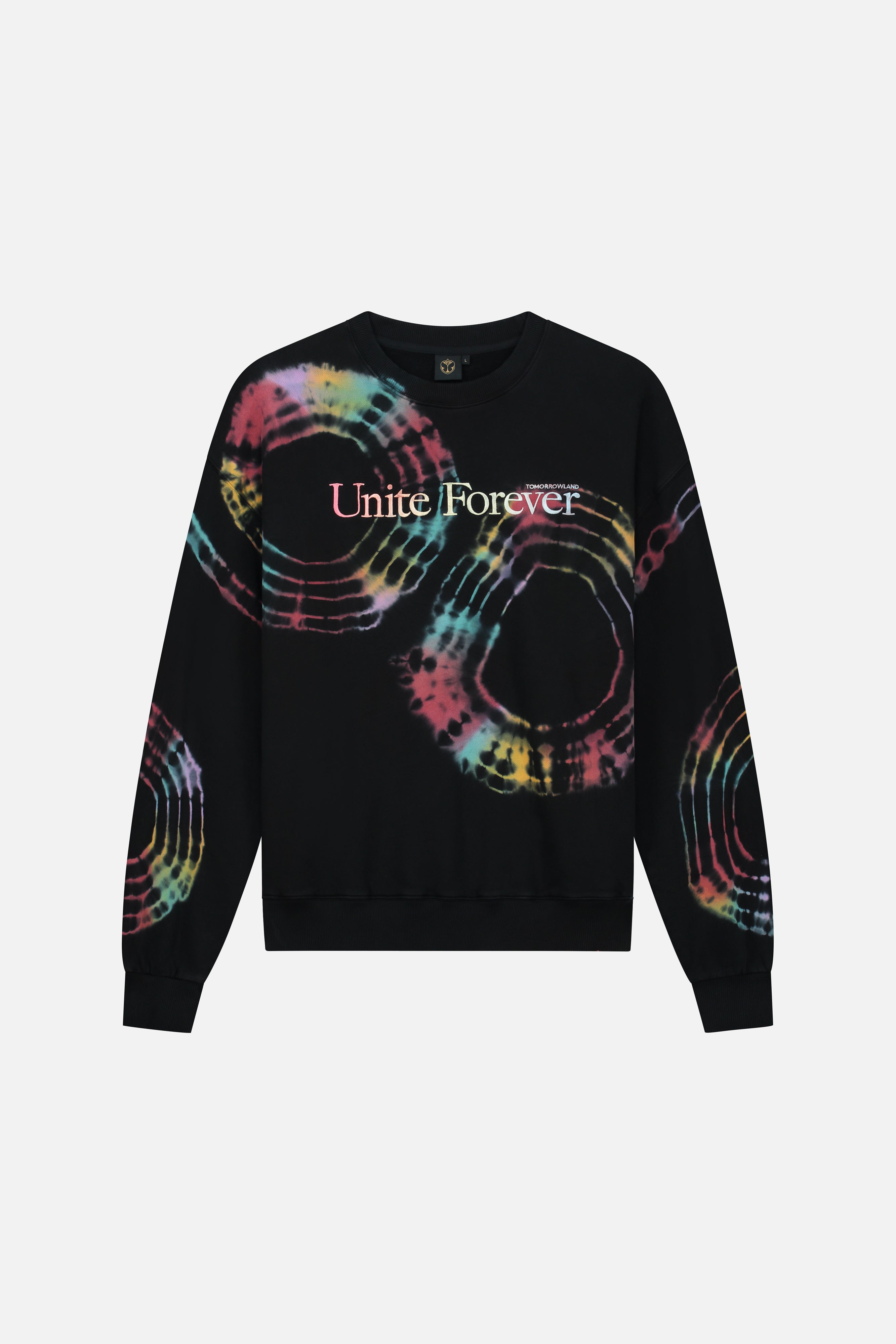 FLORAL UNITE TIE DYE SWEATSHIRT - 1