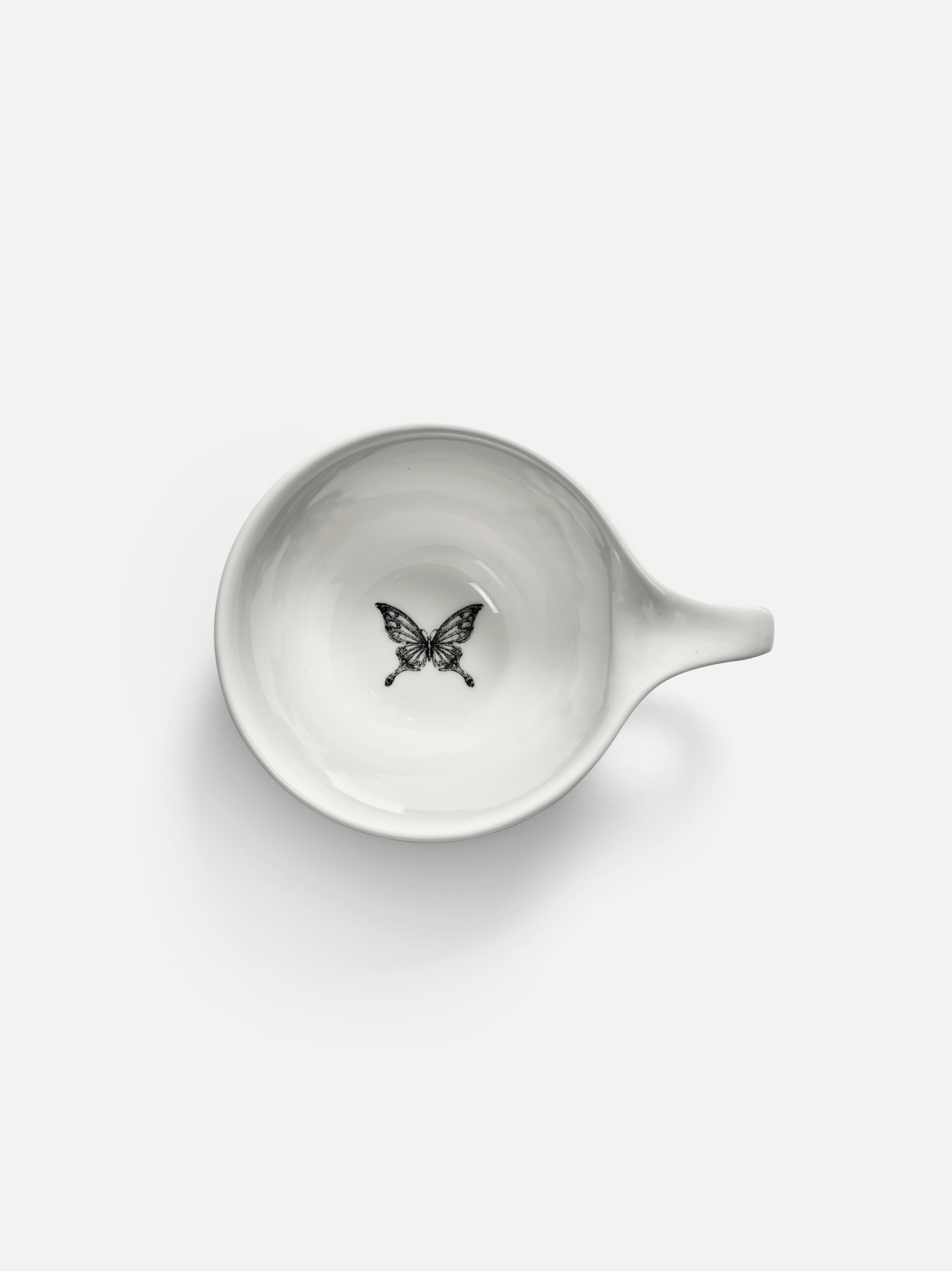 SERAX CAPPUCCINO CUP BUTTERFLY - 2