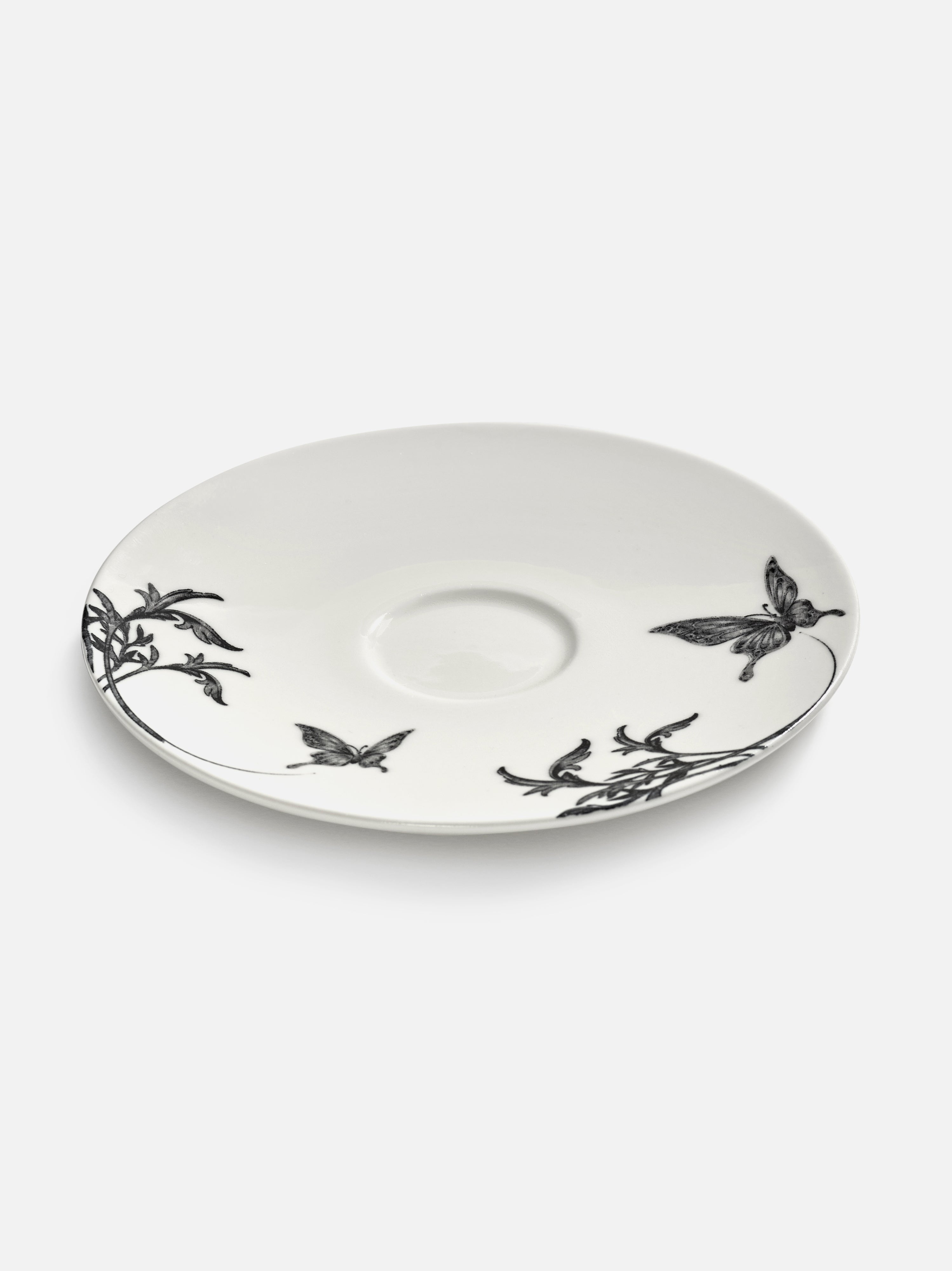 SERAX SAUCER CAPPUCCINO BUTTERFLY BALLET - 3