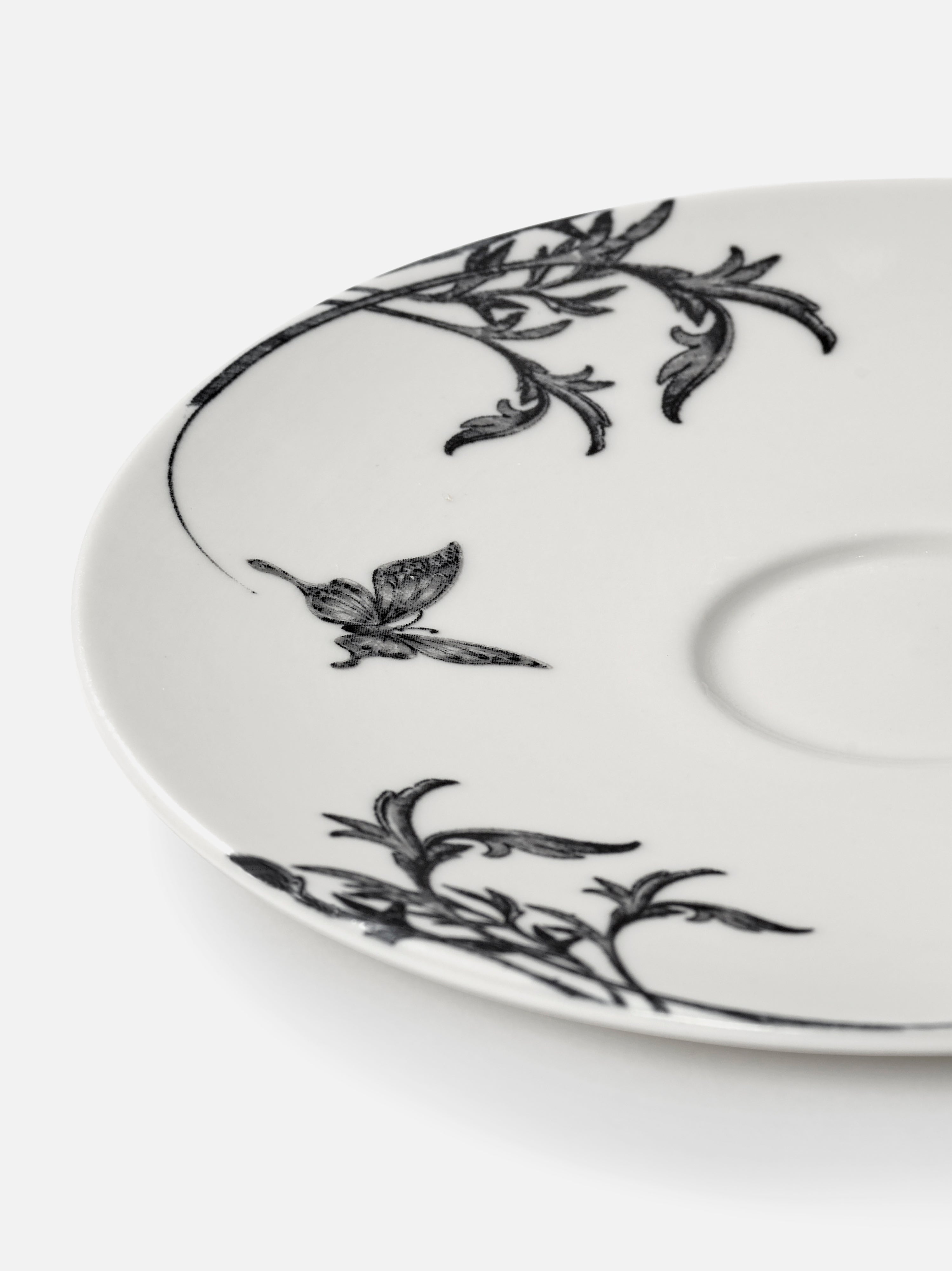 SERAX SAUCER CAPPUCCINO BUTTERFLY BALLET - 2