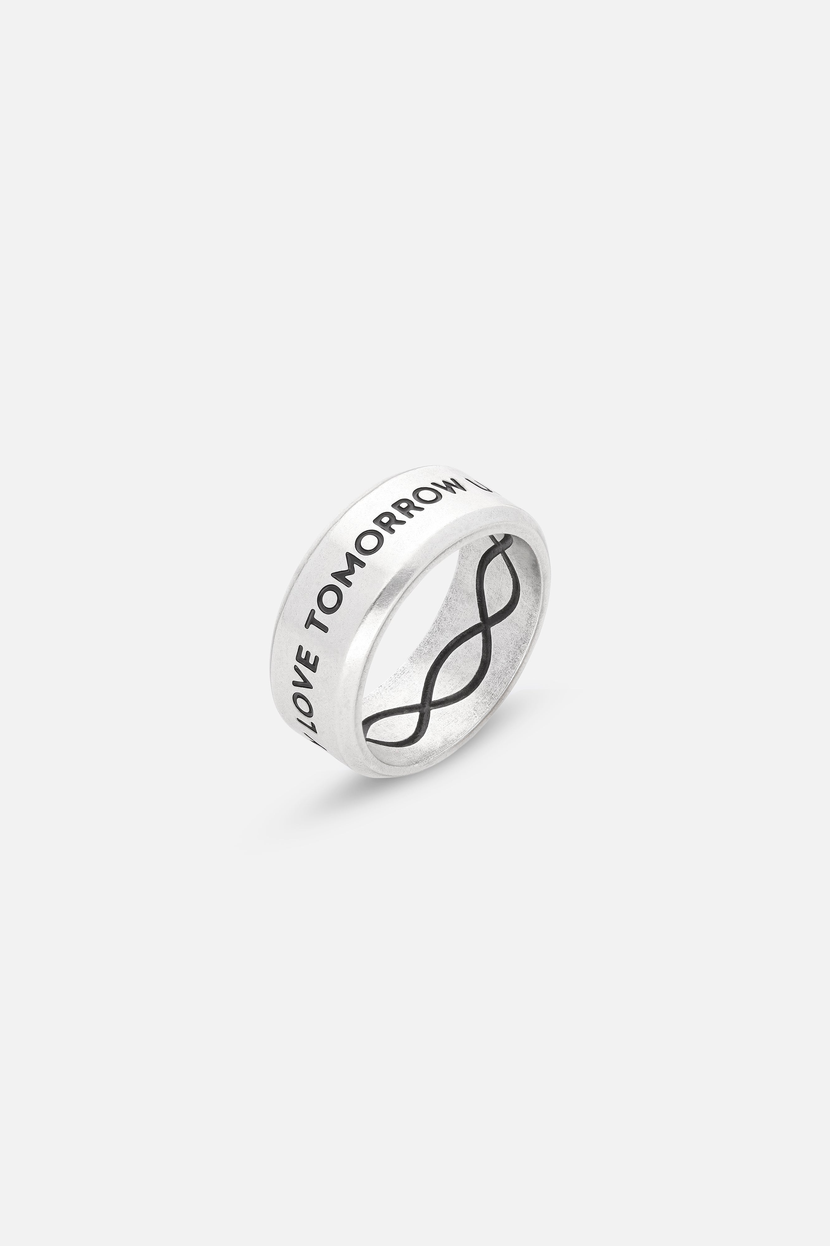 INFINITY SLOGAN RING - 2