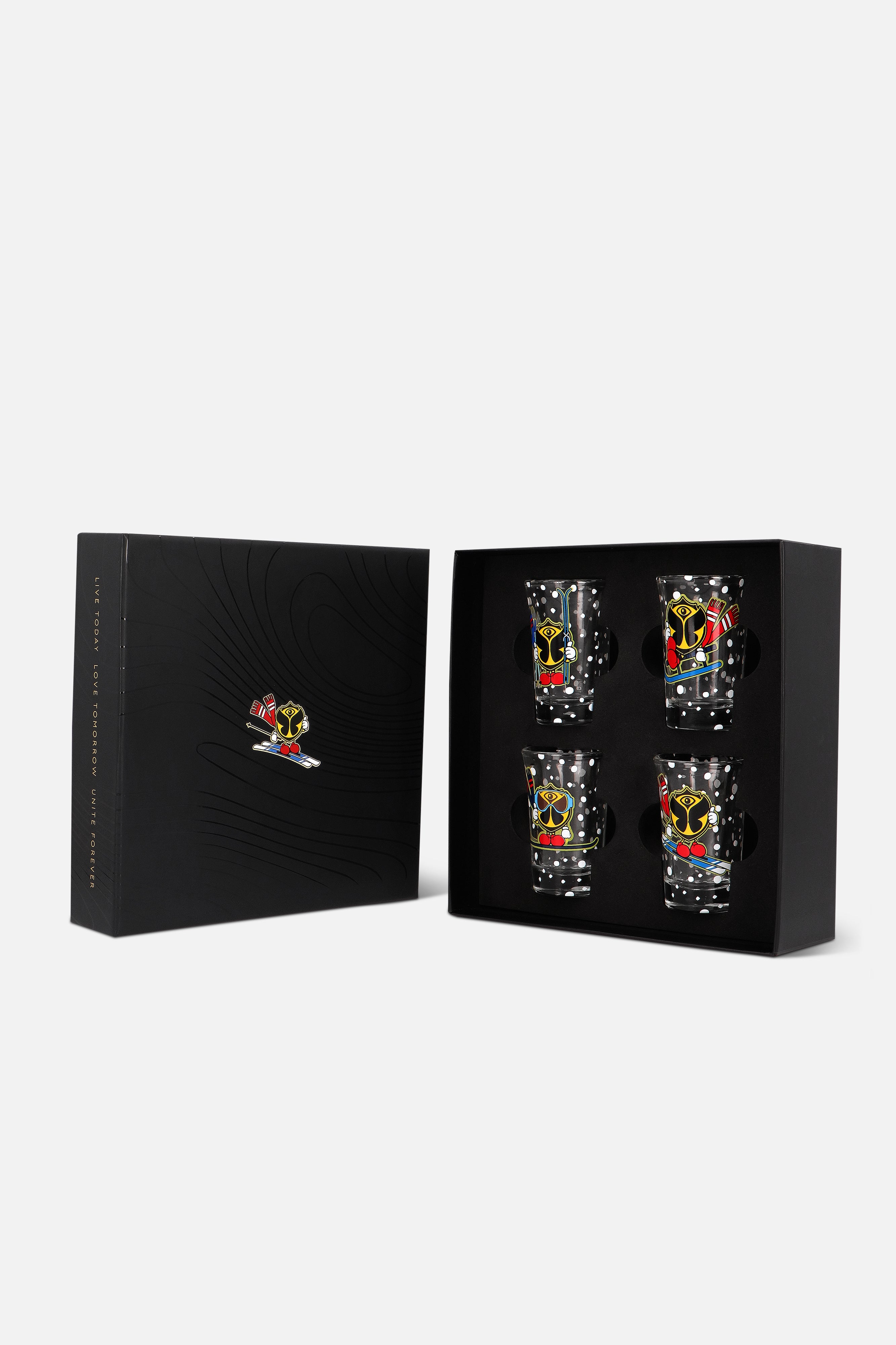 HAPPICON SKI SHOTGLASSES 4PCS - 3